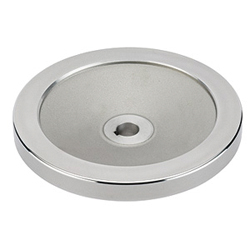 Disc Handle Aluminum 24600.0221