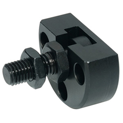 Quick Plug Coupling With Radial Offset Compensation, With Mounting Flange
