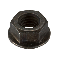 Flange Nut Serrated Left Screw