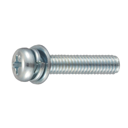 Phillips Pan Head Screws I=4 (SW+ISO Small Flat W) for Thin Plates