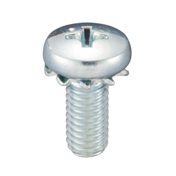 External Tooth Washer Integrated Phillips Head Binding Screw (External Tooth W) CSPBDS-STN-M4-8