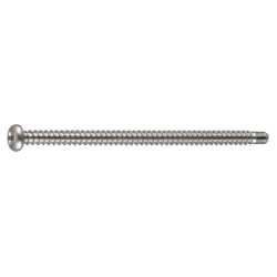 Cross / Straight-Recessed Pan Head Tapping Screw Class 2 with Guide BPR Model G=5 CSBPNS5-SUS-TP4-45