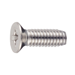 Cross Recessed Small Flat Head Tapping Screws, 3 Models Grooved C-1 Shape, D=7