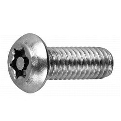 TRX / Tamper-Proof Screw, Stainless Steel Pin, Small Button TRX Screw (UNF)