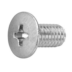 Flat head screws / cross recess / steel / coating selectable / CSPSLH CSPSLH-ST3B-M3-6