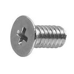 Flat head screws / cross recess / steel / nickel-plated / CSPLCHA