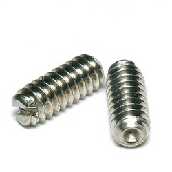 Slotted Set Screw with Cupped End - Inch Size IN16.00832.030