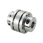 Servo couplings / hub clamping / 2 discs: steel / body: aluminium / TAD-C / SAKAI MANUFACTURING