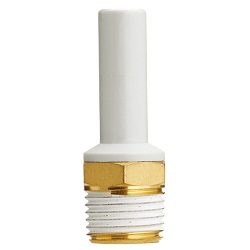 KQ2N, One-touch Fitting White Color - Adaptor KQ2N08-02AS-X12