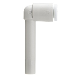 Extended Plug-In Elbow 10-KQ2W, One-Touch Fitting