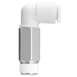 Extended Male Elbow 10-KQ2W (Sealant), One-Touch Fitting