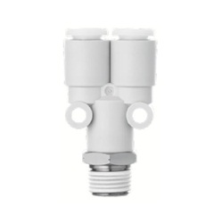 Branch KQ2U-G (Sealant) One-Touch Pipe Fitting KQ2U10-02GS