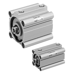 Compact Cylinder, Lateral-Load-Resistant Type CQ2 Series