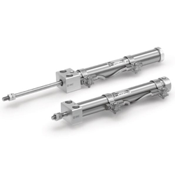 Air Cylinder, Direct Mount Type: Single Acting, Spring Return / Extend CJ2R Series