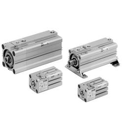 CLQ Series Compact Cylinder With Lock, Double Acting, Single Rod CDLQA32-25D-F