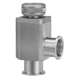 XLH, High Vacuum Manual Angle Valve, Bellows Seal