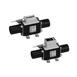 3-Colour Display PVC Piping Compatible Digital Flow Switch, PF3W Series