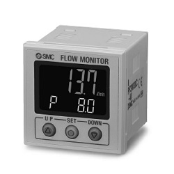 3-Colour Display Digital Flow Monitor, LFE0 Series