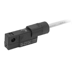 Reed Auto Switch, Band-Mounting Style, D-C73C / D-C80C