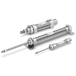 ISO Standard Compliant, Air Cylinder, Standard, Single Acting / Spring Return, Extend C85 Series C85F20-15S