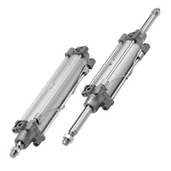 ISO Standard (15552) Compliant Air Cylinder, Standard Type, Double Acting, Single Rod, Double Rod C96 Series