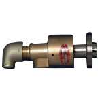 Pressure Rotary Fitting Pearl Rotary Joint, RXE / RXH4100 (Duplex Inner Tube Fixed Flange-Mounted Type)