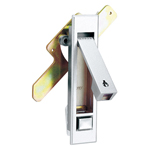 Flat Handle with Push Button A-181