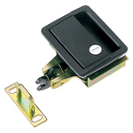 Flat Snatch Lock Handle for Thick Plastic Door AP-151RK-B