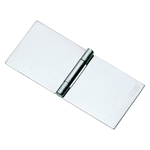 Flat hinges / unperforated / rolled / stainless steel / polished / B-1047 / TAKIGEN