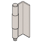 Stainless Steel Back Hinge with L Bend B-1524