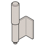 Stainless Steel L Type Back Hinge (2 Pipe) B-1522-A