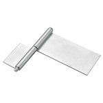 Flat plug-in hinges / non-perforated / demountable / rolled / stainless steel / bright / B-1061 / TAKIGEN