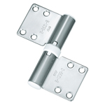 Flag hinges / tapered / plastic beech; thrust bearing / stainless steel / mirror polished / B-1239-2 / TAKIGEN