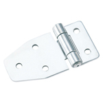 Door wing hinges / rolled / stainless steel / mirror polished / B-1803 / TAKIGEN