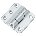 Flat hinges / conical recesses / asymmetrical / extruded aluminium / B-858-6 / TAKIGEN