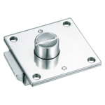 Stainless Steel Rectangular Push Button Lock C-1079