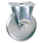 Stainless Steel Press Fixed Castors Without Stopper K-1304R