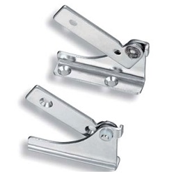 Flap hatch hinges / conical countersinks / rolled / stainless steel / barrel polished / B-1117 / TAKIGEN