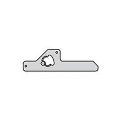 Clasp for Flat Handle to Prevent Galling AC-25-AB