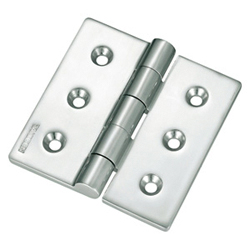 Flat hinges / conical countersinks / demountable / stainless steel / B-1064 / TAKIGEN