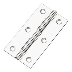Flat hinges / conical countersinks / rolled / steel / bright / B-100 / TAKIGEN