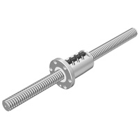 Ball screws / round flange / diameter 16 - 25 / pitch 5 - 12 / C5, C7 / BIF BIF2005-5RRG0+410LC5A