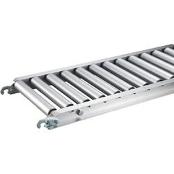 Aluminum Roller Conveyor (Roller Diameter 45 mm, Tube Wall Thickness 1.5 mm) VR-AL4515F-600-75-3000