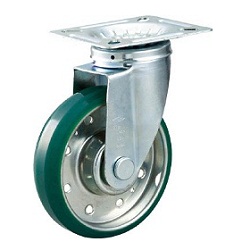 High Tensile Press-Made Urethane Castors with Swivel Hardware