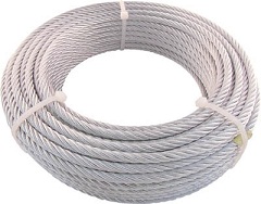 JIS-Compliant Plated Wire Rope