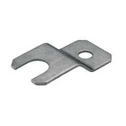 Adjuster Bolt Foot Stop Plate, Stainless Steel