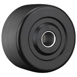 Wheel for Dedicated Castors H Series, Phenol Resin Wheel for Heavy Loads H-PH (GOLD Castors)