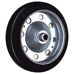 Wheel for Dedicated Castors S Series, Rubber Wheel for Medium-Light Loads S-R / S-RB / S-NRB (GOLD Castors)
