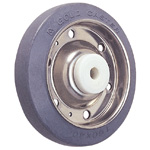 Wheel for Dedicated Castors SUS-S Series (Stainless Steel), Rubber Wheel for Medium-Light Loads S-R / S-RB (GOLD Castors) SUS-S-100RB
