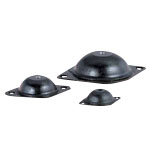 Rubber-metal buffers / bell-shaped / eye plate / K2000 / TOYO TIRE & RUBBER